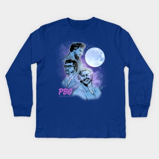 PBG - 3 Moons Kids Long Sleeve T-Shirt